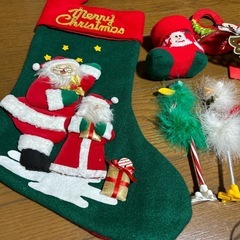 クリスマス　飾り　小物　ランプの画像