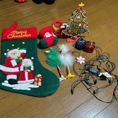 クリスマス　飾り　小物　ランプ