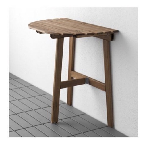 IKEA イケア テーブル　折りたたみ式　ベランダ