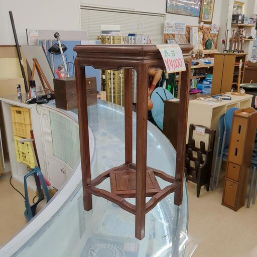 花台☆アンティーク☆オシャレな柄・花置き【浜村鹿野温泉ICから3分 買取本舗 宮本リサイクル 営業時間9～19時 定休日水曜のみ←連絡できませんm(_ _)m】