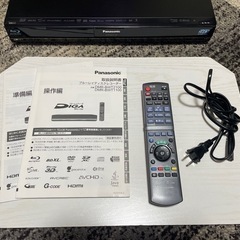 【HDD動作良好品】Panasonic HDD500GB搭載ブルーレイレコーダDMR-BWT1100の画像