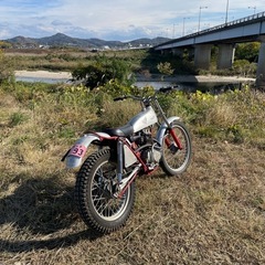 【値引き相談可】TL125S バイアルス　書類　自賠責付き　ビンテージバイク　交換可　新品交換部品多数　新品部品付属品ありの画像