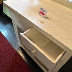 シャビー キャビネット サイドボード 収納 シンプル おしゃれ インテリア　の画像