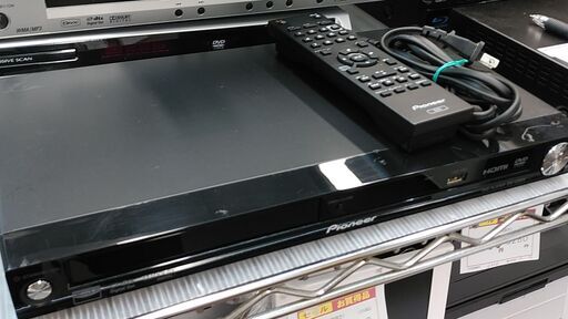品質保証☆配達有り！3500円(税別）パイオニア DVDプレーヤー リモコン付き