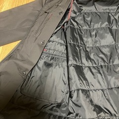 男性用コート　スーツに合うの画像