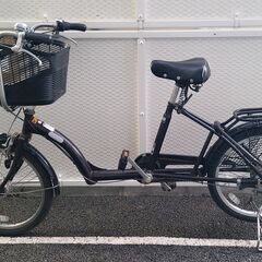 自転車 20インチ 買い物かご YAMAHA PAS フロントチ...