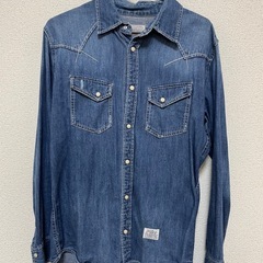 デニム　シャツ　Mサイズ