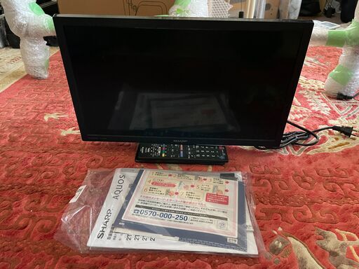 Sharp 液晶テレビ 2022製 19inch