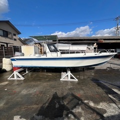 新品魚探付き★アキプラ　PW700TK　21フィート　機関良好　　　　　　の画像
