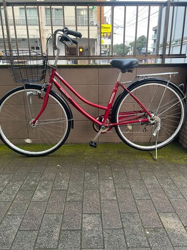 リサイクルショップどりーむ荒田店　No33 自転車　シティサイクル　２７インチ　ギア切り替え付き♪　LEDライト付き♪