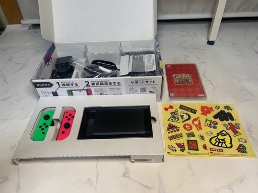 購入者決定　
任天堂　Switch   スプラトゥーン2セット　コントローラー修理品