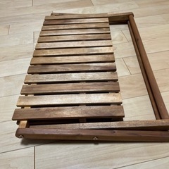 木製　折りたたみ台の画像