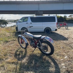 【値引き相談可】TL125S バイアルス　書類　自賠責付き　ビンテージバイク　交換可　新品交換部品多数　新品部品付属品ありの画像