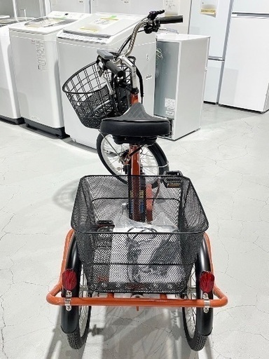 電動アシスト三輪自転車 KAIHOU カイホウ BEPN20-CB オレンジ