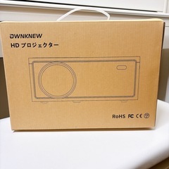 【新品未使用】プロジェクター 家庭用 4K対応 小型 5G Wi...