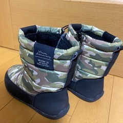 キッズ　冬用シューズの画像