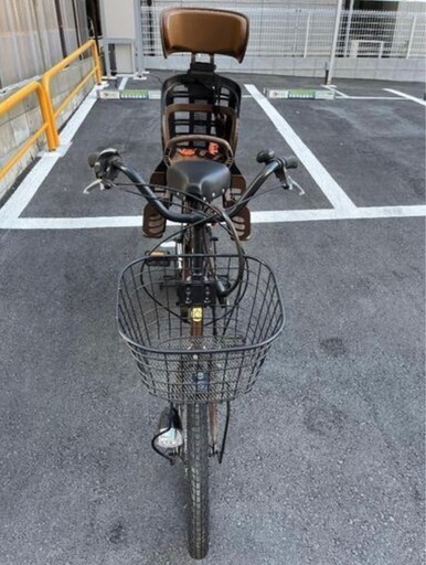 自転車　子ども乗せ自転車　マウンテンバイク
