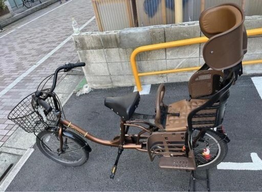 自転車　子ども乗せ自転車　マウンテンバイク