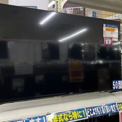 SONY　ソニー　50型　4K液晶テレビ　2021年式　XRJ-50X90J　中古品