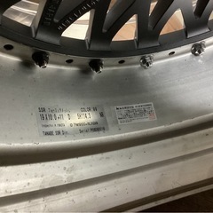 福岡　SSR スピードスター製 フォーミュラメッシュ 19インチ 4本セットの画像