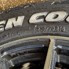 【定価198,000円】OPEN COUNTRYホワイトレター　235/70/16 ホイール付き の画像