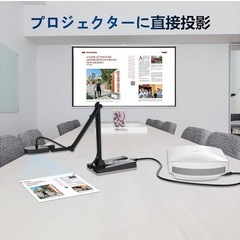 書画カメラ 1500万画素 4Kダイナミック解像度webカメラの画像