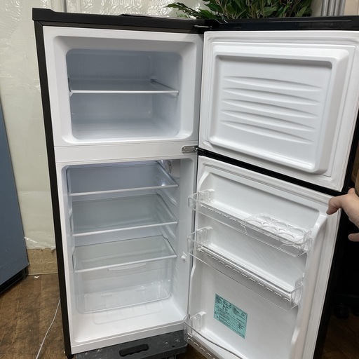 R239 ☀️ Haier 2ドア冷蔵庫 （121L 右開き） 17年製 JR-N121A ⭐ 動作確認済 ⭐ クリーニング済