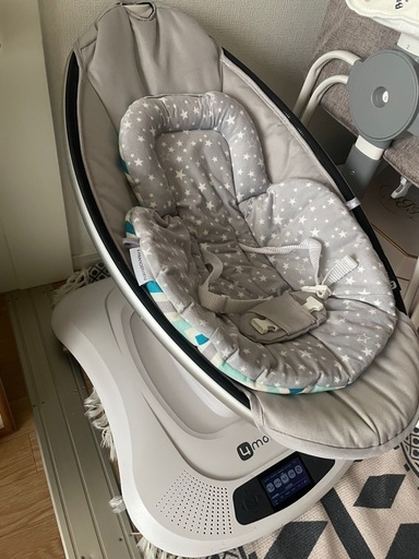 4moms/ママルー/電動バウンサー/新生児インサート付き\n