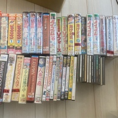 DVD VHS  CDセット　不用品セット