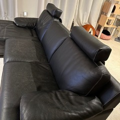 『完売御礼』大塚家具特注革張りソファーの画像