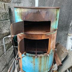 ドラム缶ピザ窯