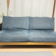 3人掛けソファー(ダークグレー)
