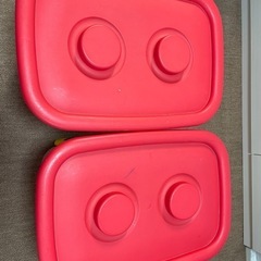 トイザらス　おもちゃ箱2個の画像