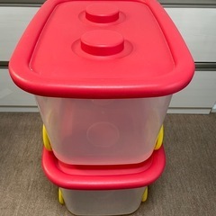 トイザらス　おもちゃ箱2個の画像