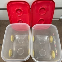 トイザらス　おもちゃ箱2個の画像