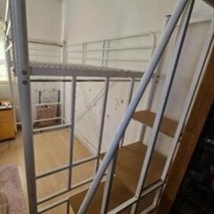 階段付きロフトベッド
