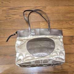 新品　COACH　バッグ　茶の画像