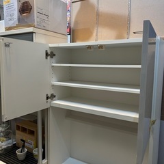 配達可【キッチンボード】【食器棚】【収納 】クリーニング済み【管理 