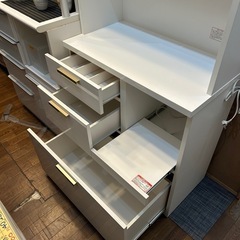 配達可【キッチンボード】【食器棚】【収納 】クリーニング済み【管理 