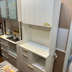 配達可【キッチンボード】【食器棚】【収納 】クリーニング済み【管理 