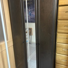 【本日まで】　タンス　3ドア