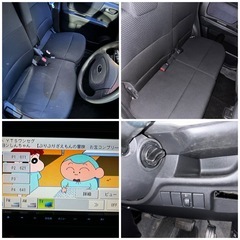 ⭕️H19スバルステラ4WD カスタムR‼️ナビ、TV検8/12/19‼️12.9万㌔の画像