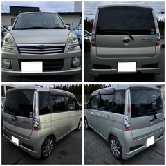 ⭕️H19スバルステラ4WD カスタムR‼️ナビ、TV検8/12/19‼️12.9万㌔の画像