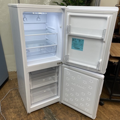 新生活応援フェア！期間限定の特別値下げ！ R519 ☀️ ジモティー限定価格！ 2023年製の美品！ Haier 冷蔵庫 (148L 
