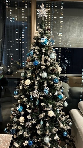 クリスマスツリー180cm オーナメント付き MODERN DECO（モダンデコ） クリスマスツリー 180cm オーナメント 