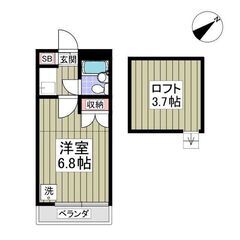 初期費用5万円パック⭐️敷・礼・仲0円⭐️フリーレント1ヶ月⭐️...