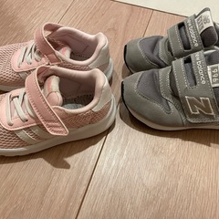 NIKE16cm，NB16.5cm中古セットの画像