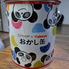 カバヤ おかし缶(空き缶)