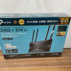 tp-link デュアルバンドWi-Fi6ルーター 2022年モ...