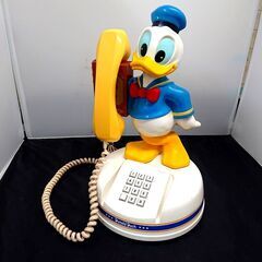 神田通信工業 電話機 ドナルドダック DK-650K 通話OK ...